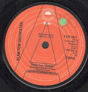 Alan Tew Orchestra - Theme From Wings - 7 Inch