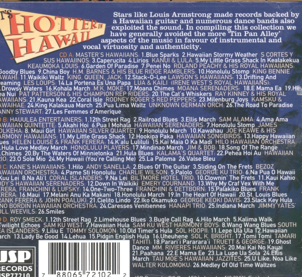 Various Artists - It's Hotter In Hawaii - Cd Set