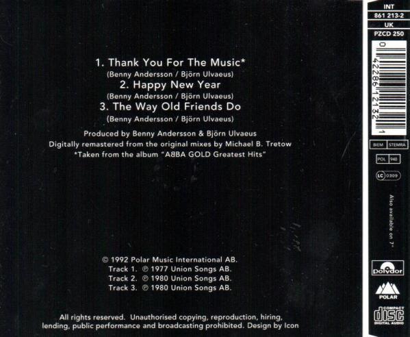 ABBA - Thank You For The Music - Cd