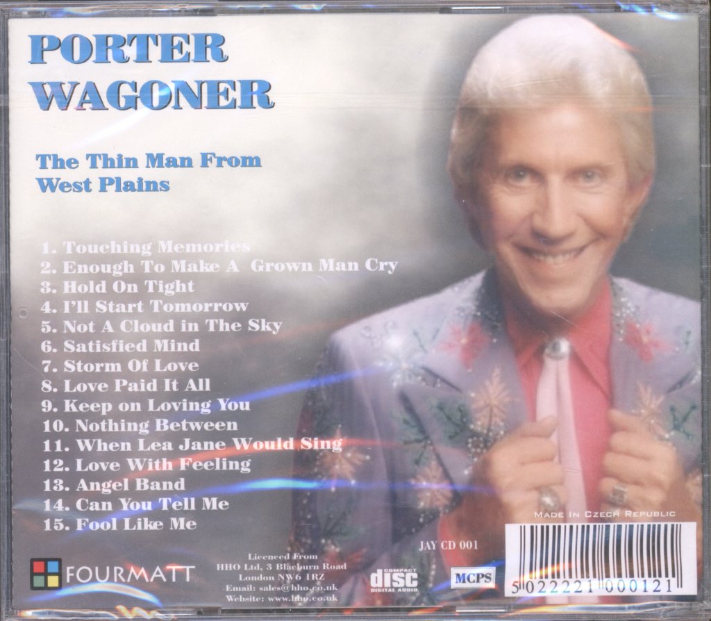 Porter Wagoner - Thin Man From The West Plains - Cd