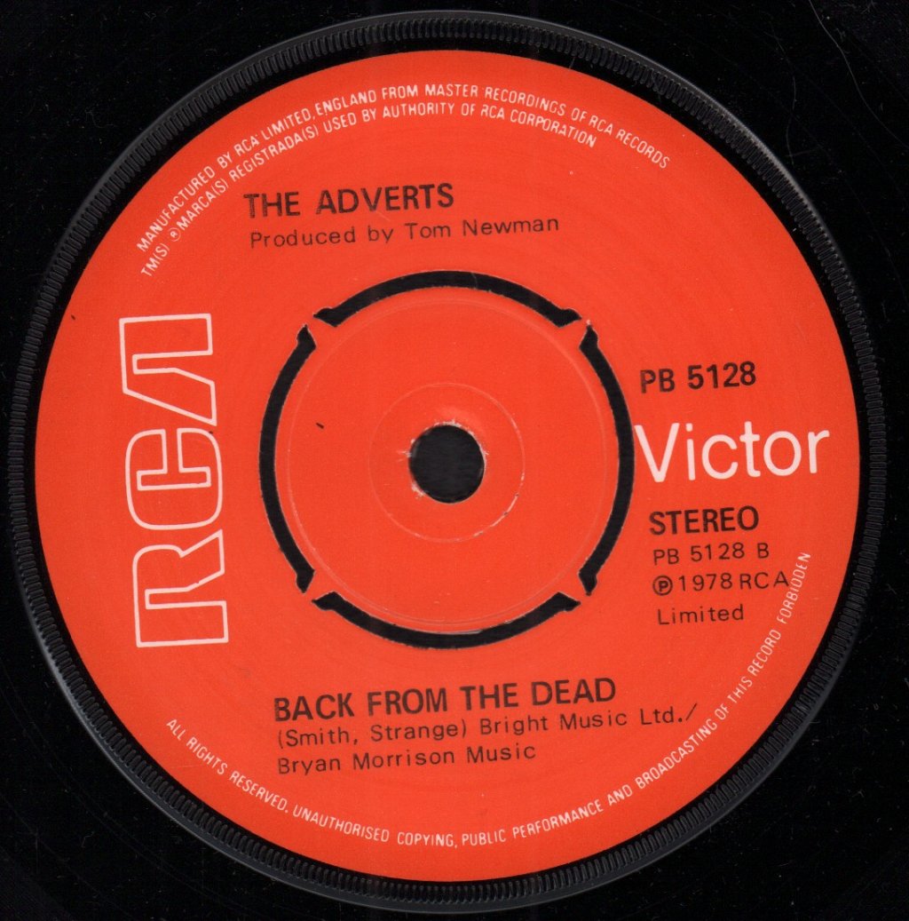 Adverts - Television's Over - 7 Inch