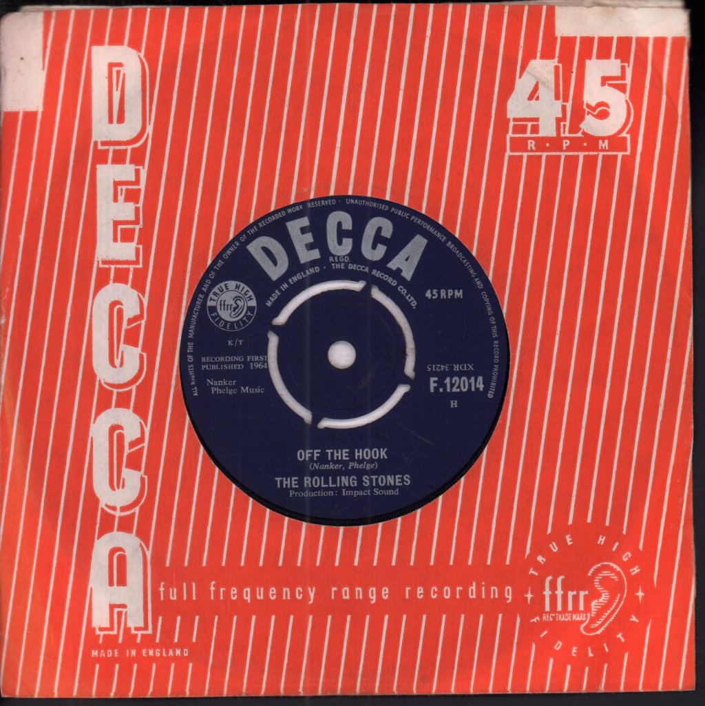 Rolling Stones - Little Red Rooster - 7 Inch