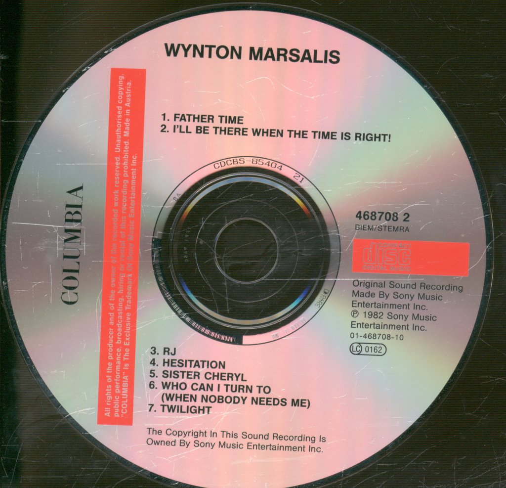 Wynton Marsalis - Wynton Marsalis - Cd