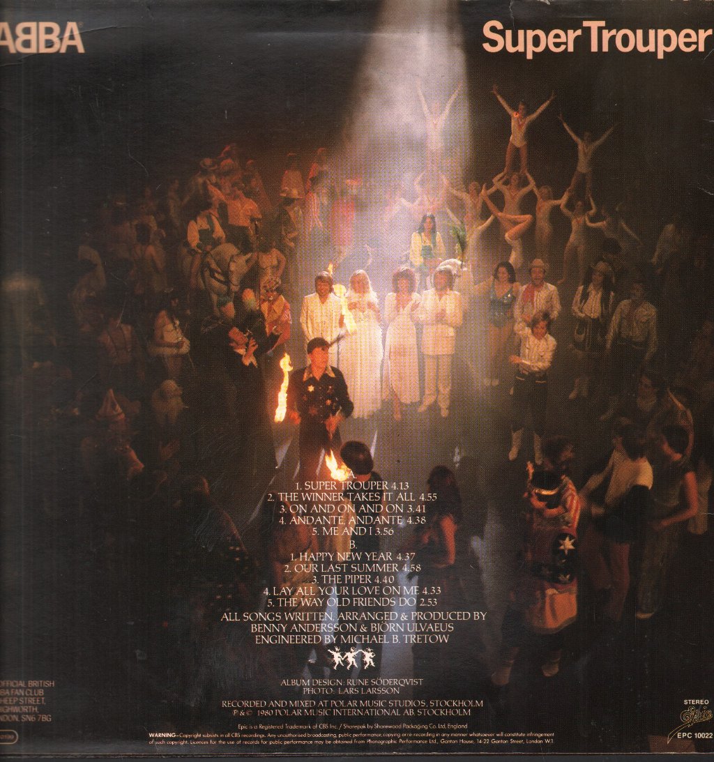 ABBA - Super Trouper - Lp