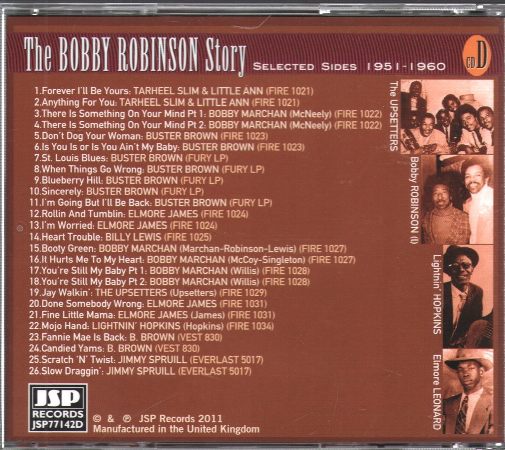 Various Artists - Bobby Robinson Story - Cd Set