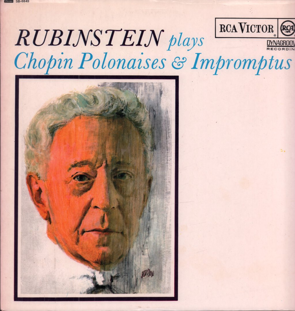 Artur Rubinstein - Chopin Polonaises & Impromptus - Lp