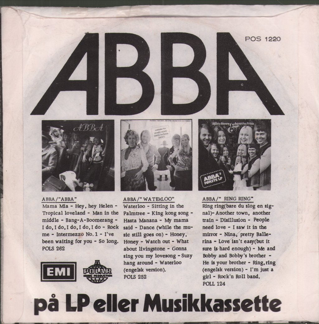 ABBA - Mamma Mia - 7 Inch