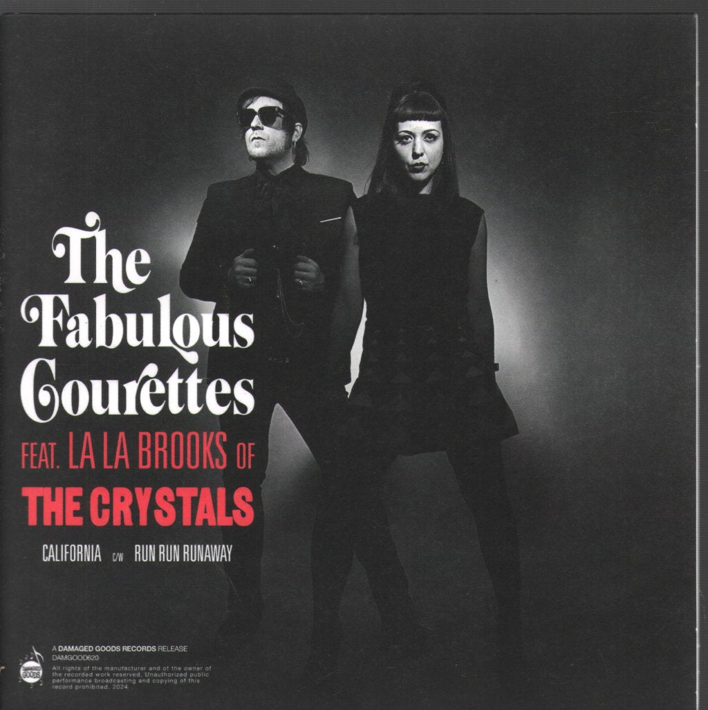 The Fabulous Courettes - California - 7 Inch