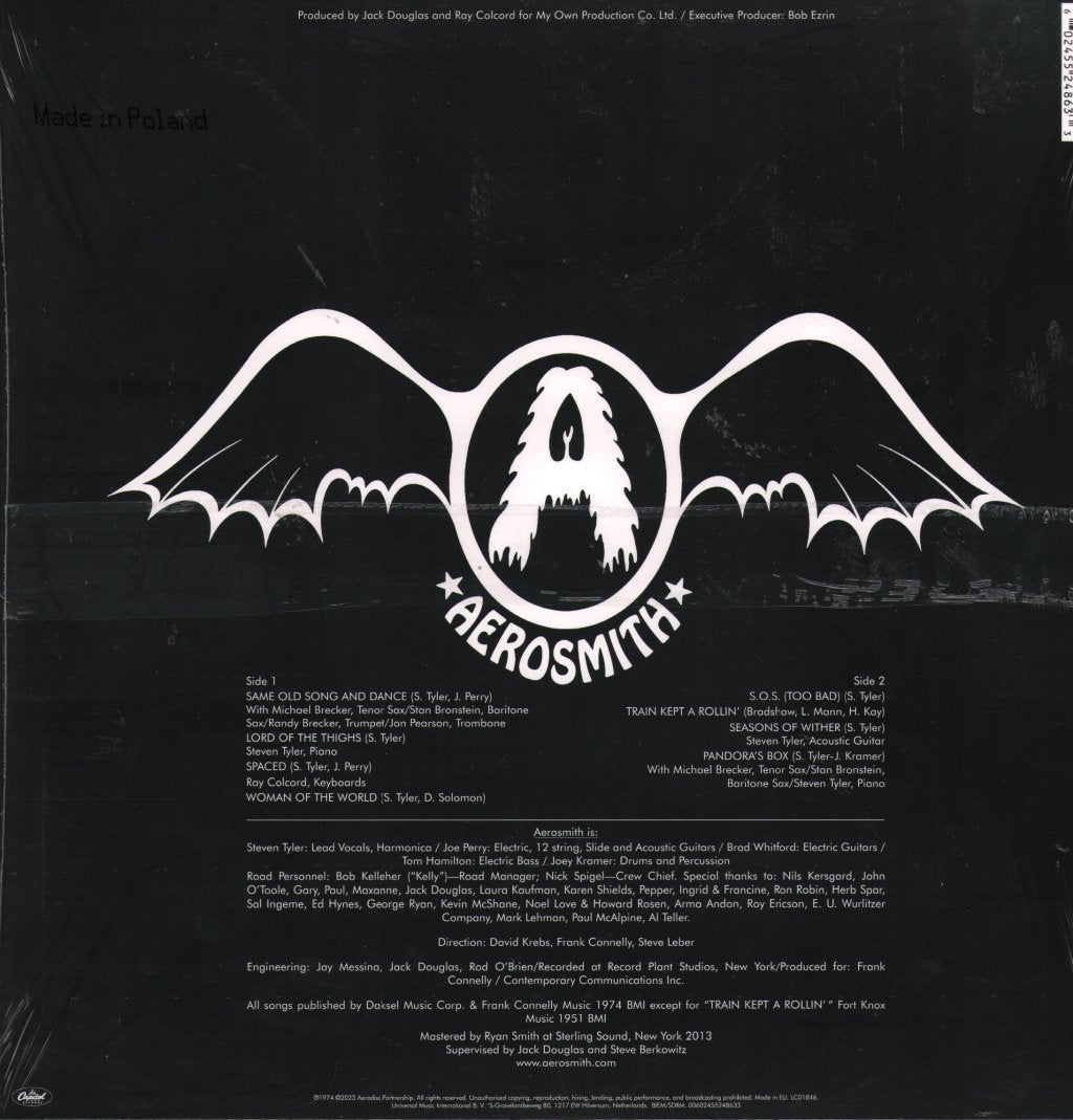 Aerosmith - Get Your Wings - Lp