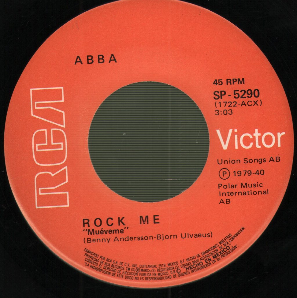 ABBA - Estoy Soñando (Versión En Español) = I Have A Dream / Rock Me = Muéveme - 7 Inch