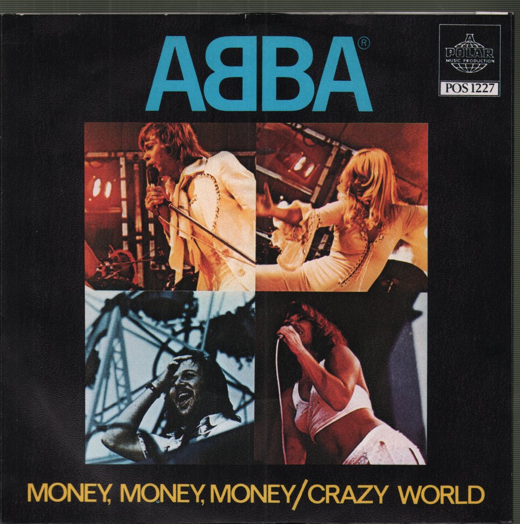 ABBA - Money, Money, Money / Crazy World - 7 Inch