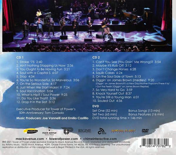 Tower Of Power - 50 Years Of Funk & Soul: Live At The Fox Theater-Oakland Ca-June 2018 - Double Cd