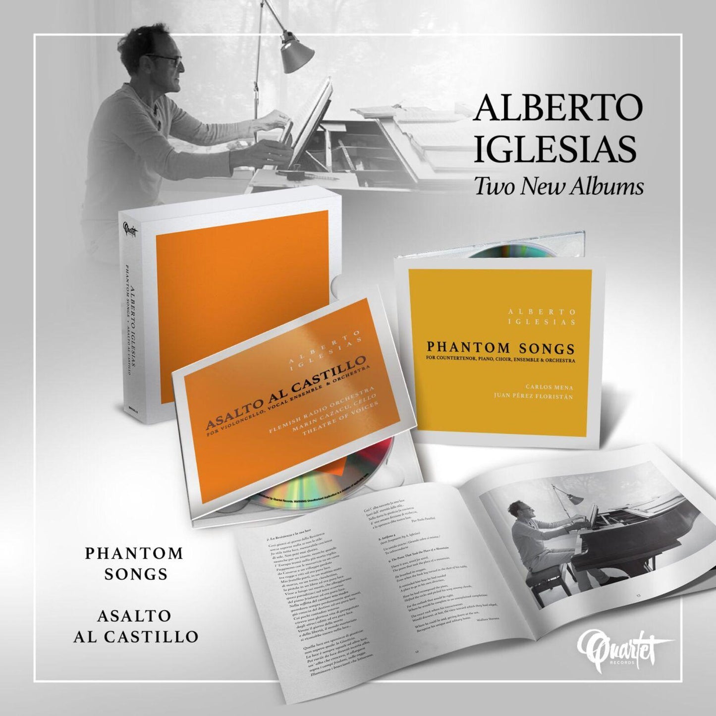 Alberto Iglesias - Phantom Songs / Asalto Al Cast - Cd