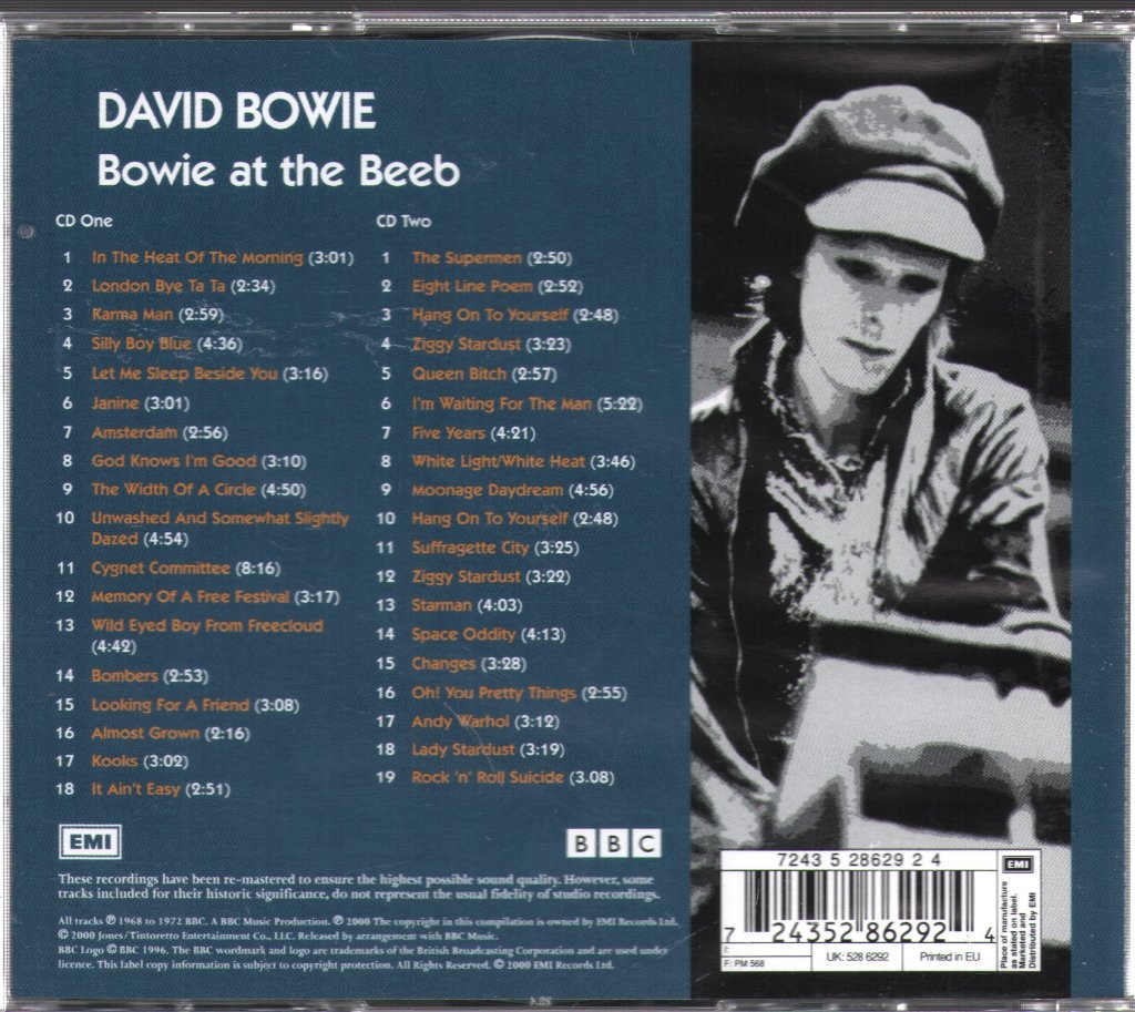 David Bowie - Bowie At The Beeb - Double Cd