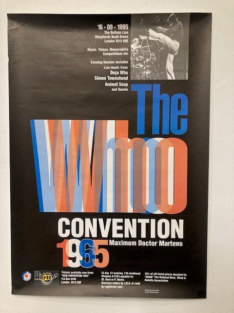 Who - Who Convention 16/09/1995 - Poster