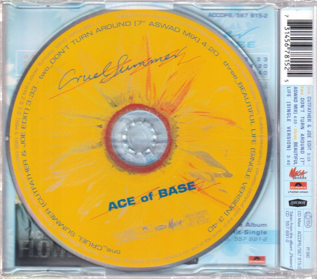 Ace Of Base - Cruel Summer - Cd