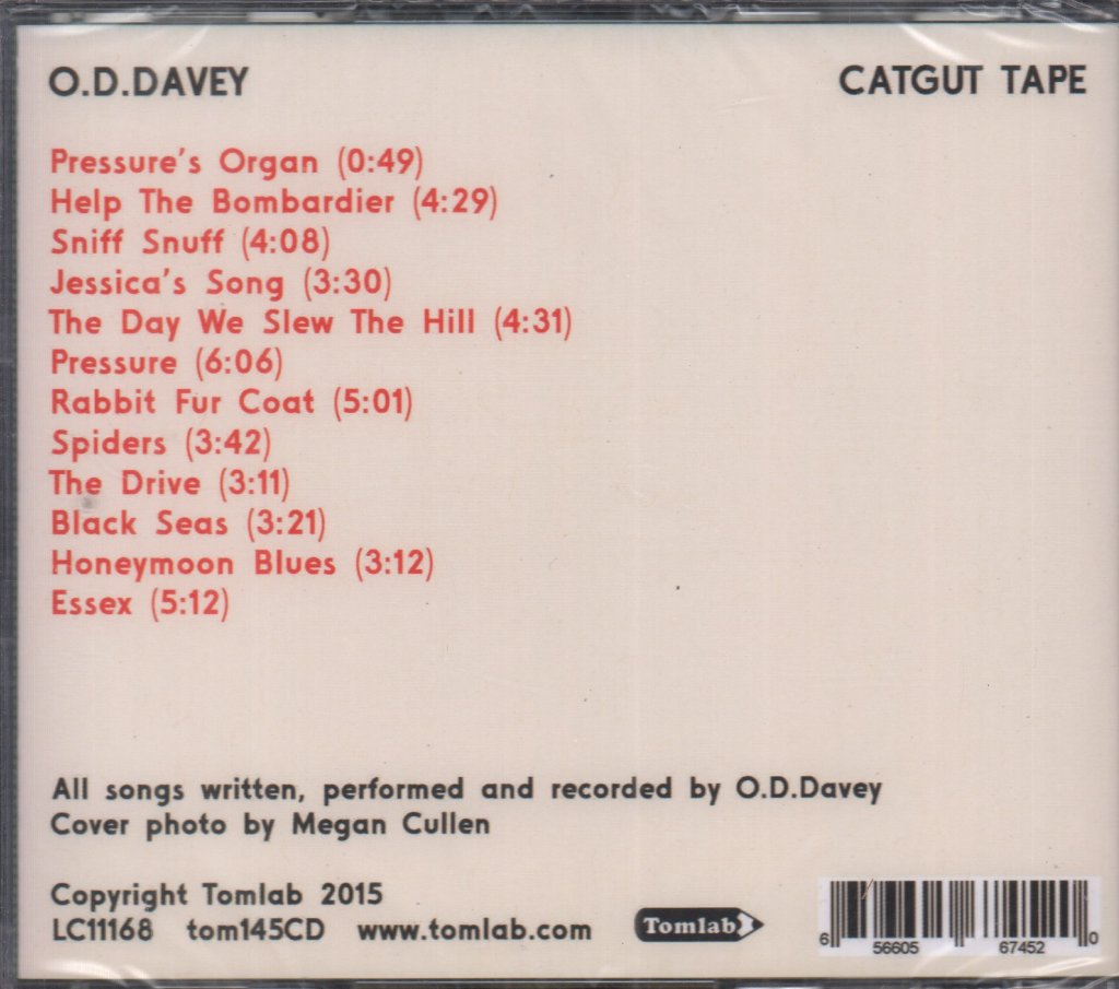 O.D.Davey - Catgut Tape - Cd