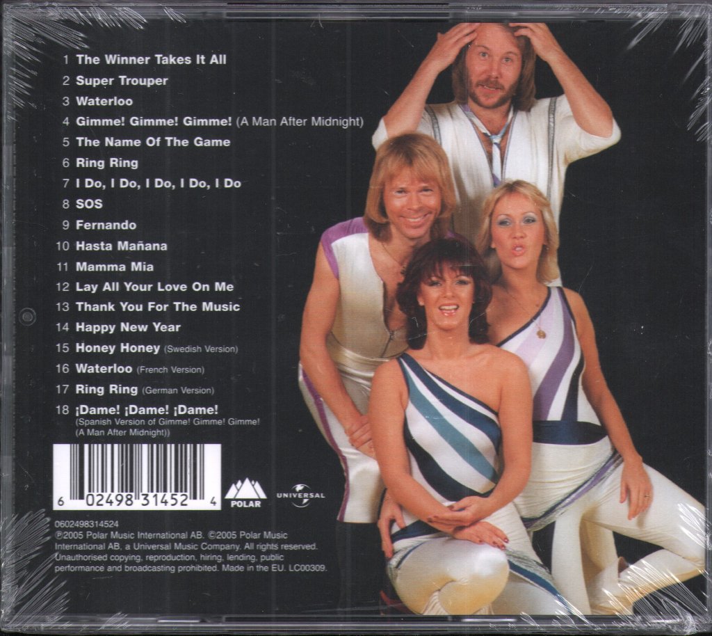 ABBA - 18 Hits - Cd