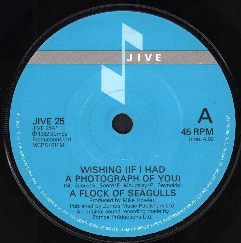 A Flock Of Seagulls - Wishing - 7 Inch