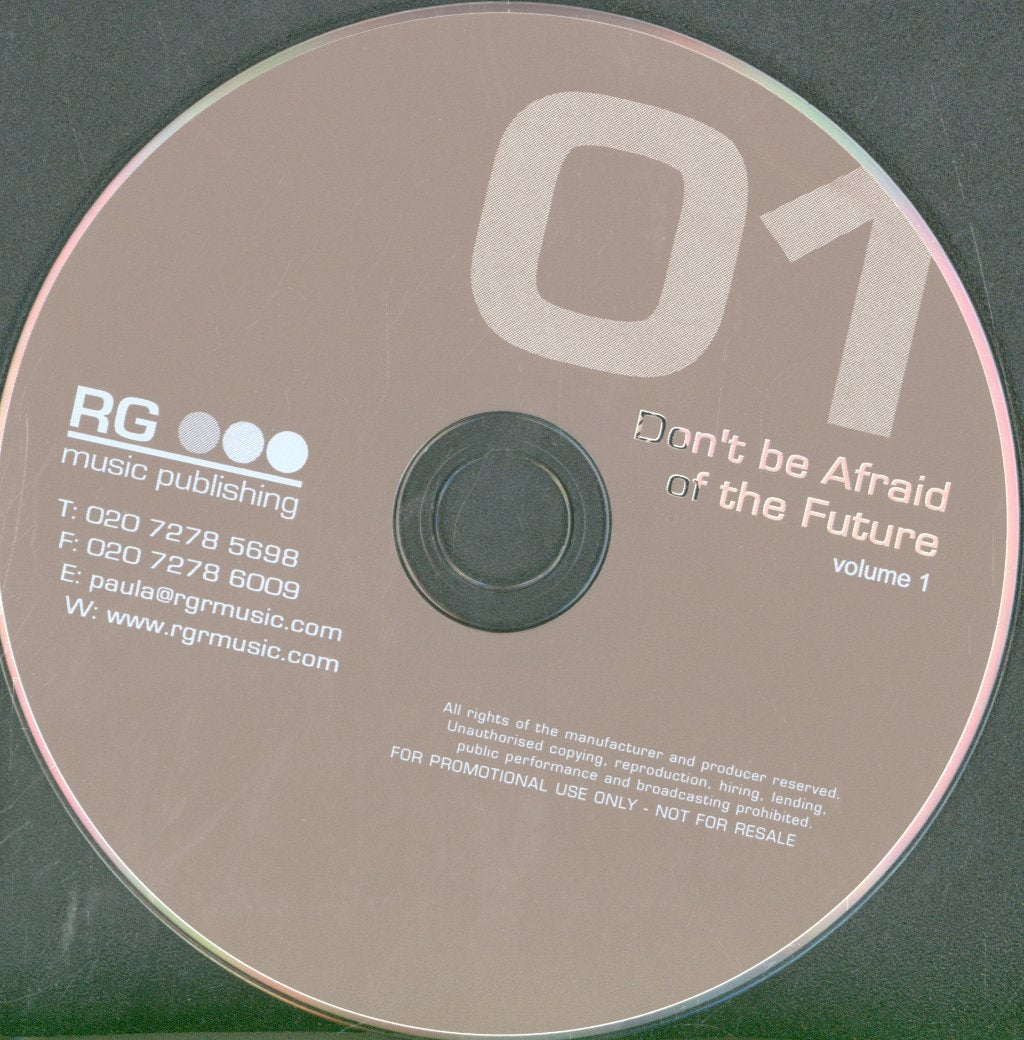 Various Artists - Don't Be Afraid Of The Future 01 - Cd