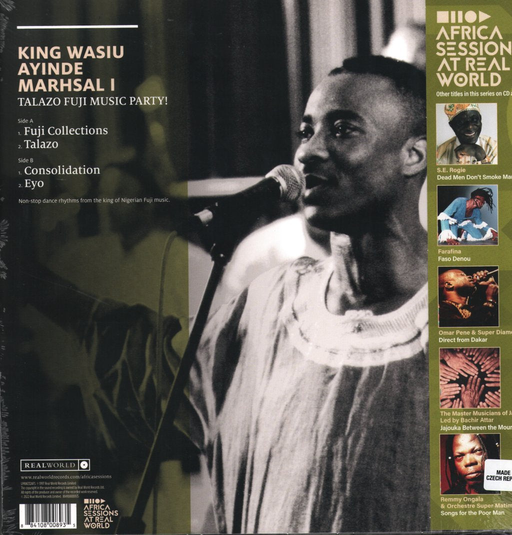 King Wasiu Ayinde Marshal I - Talazo Fuji Music Party! - Lp