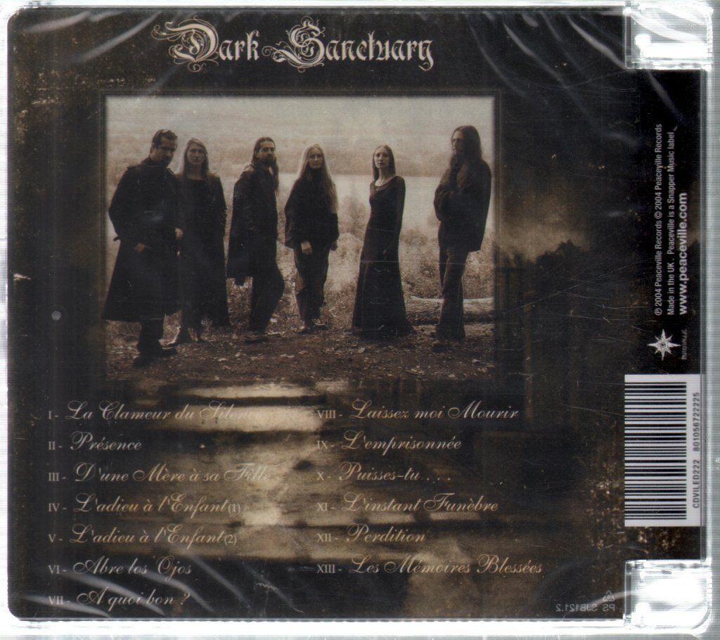 Dark Sanctuary - Les Mémoires Blessées - Cd