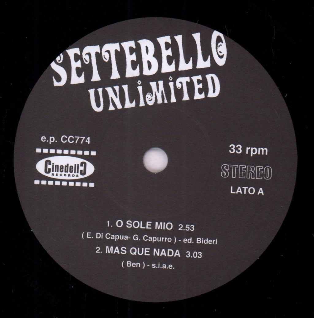 Settebello Unlimited - O Sole Mio - 7 Inch