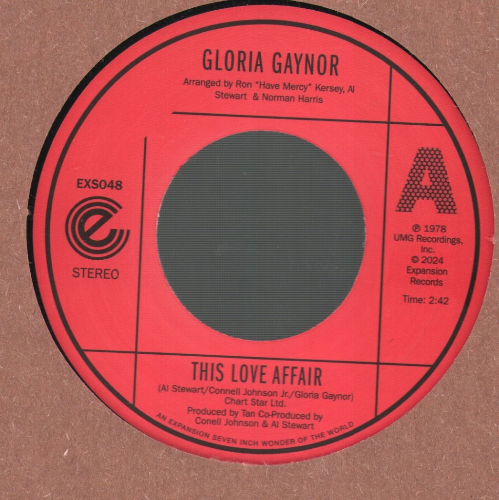 Gloria Gaynor - This Love Affair - 7 Inch