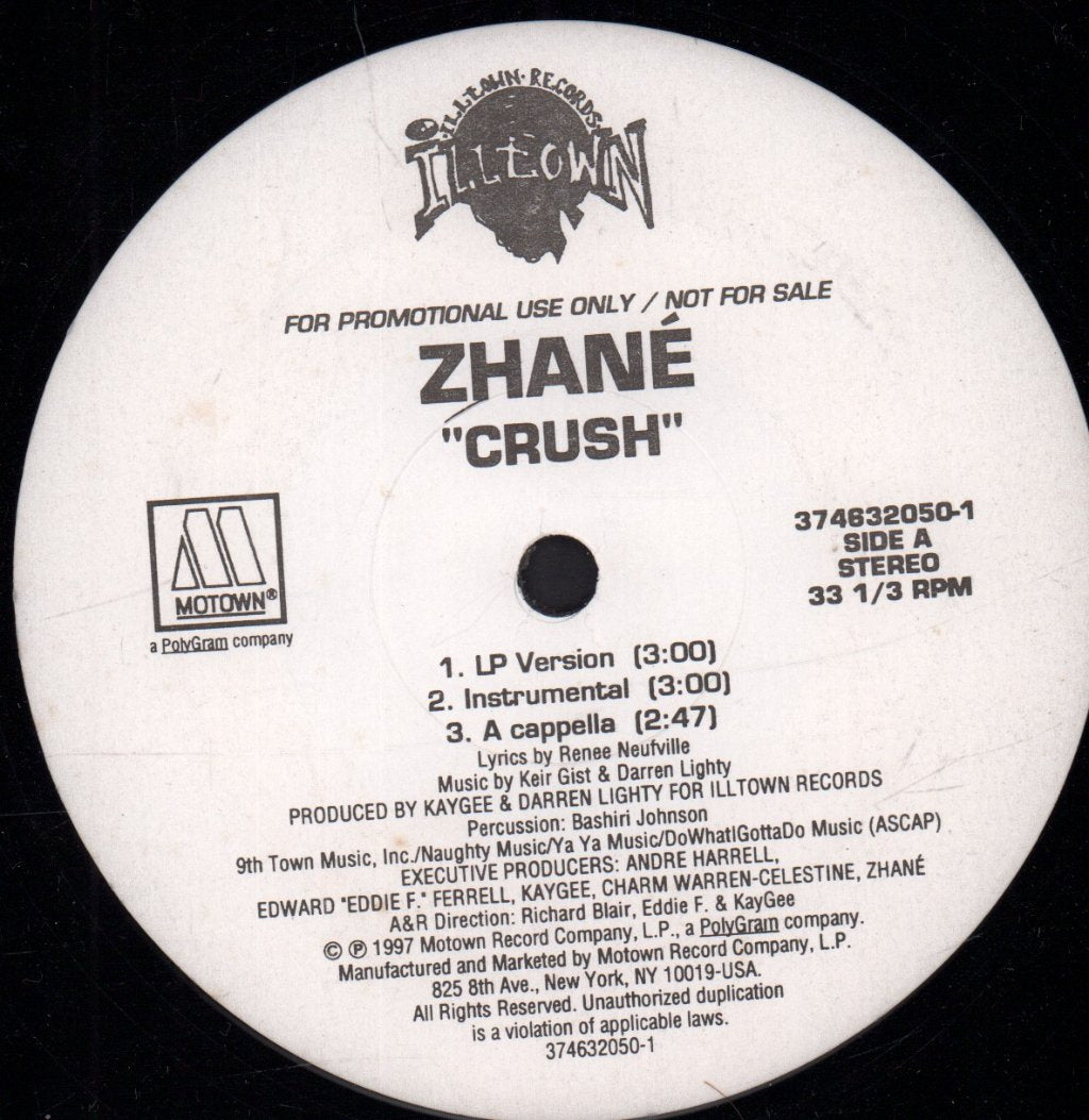 Zhane - Crush - 12 Inch