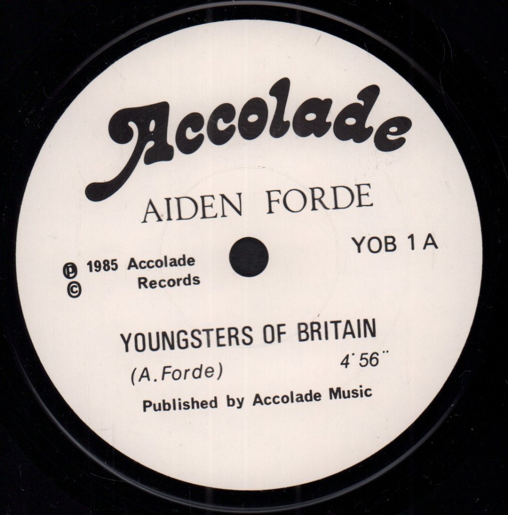 Aiden Forde - Youngsters Of Britain - 7 Inch