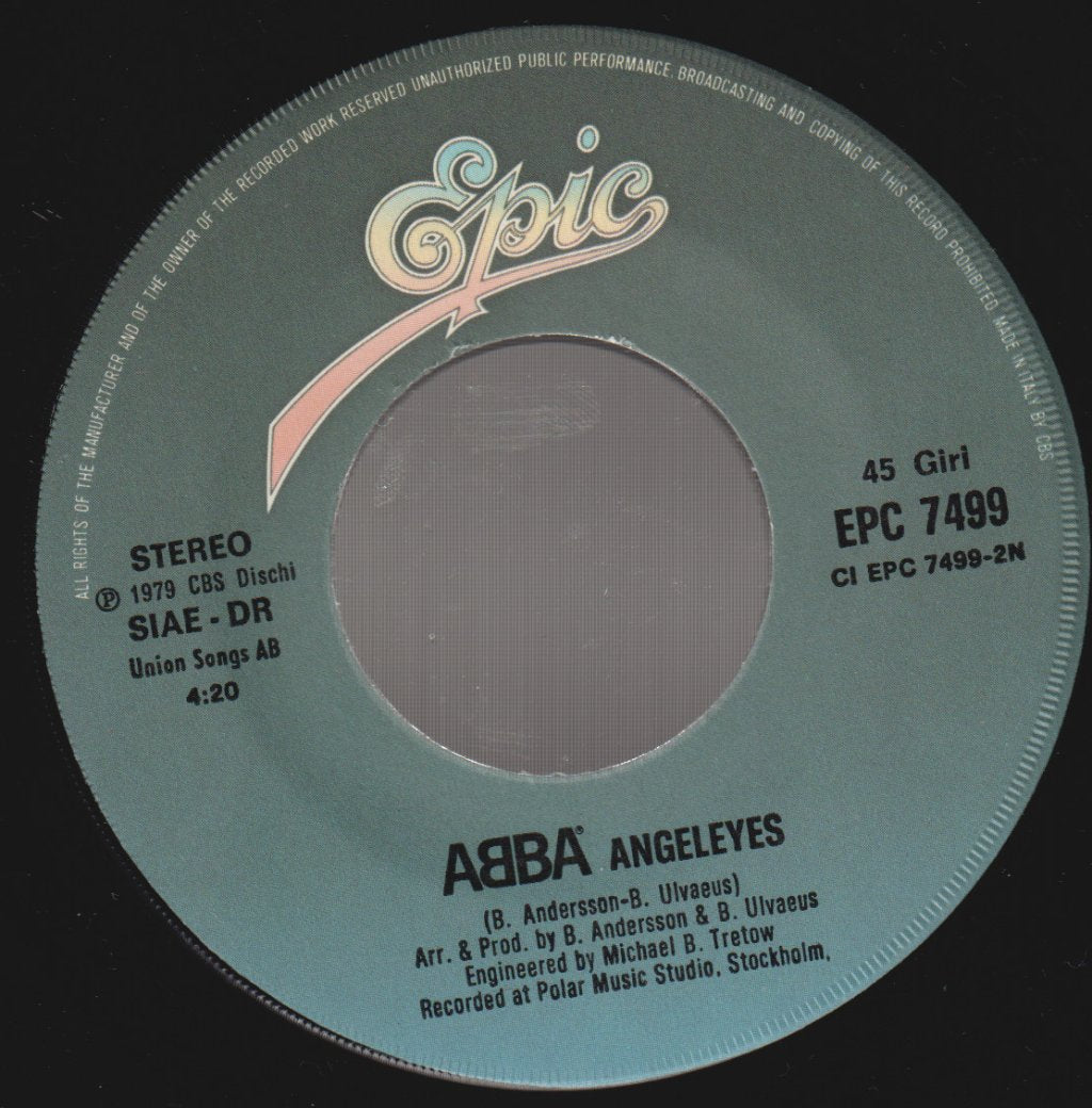 ABBA - Voulez-Vous / Angeleyes - 7 Inch