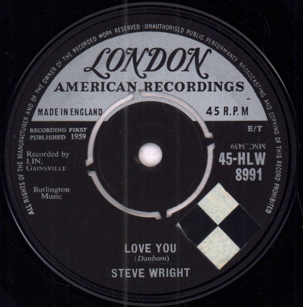 Steve Wright - Wild, Wild Woman - 7 Inch