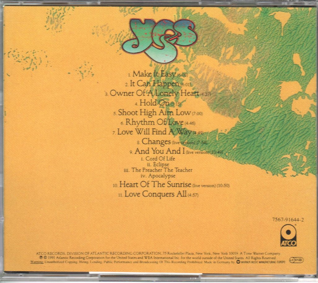 Yes - Yes Years - Cd Set