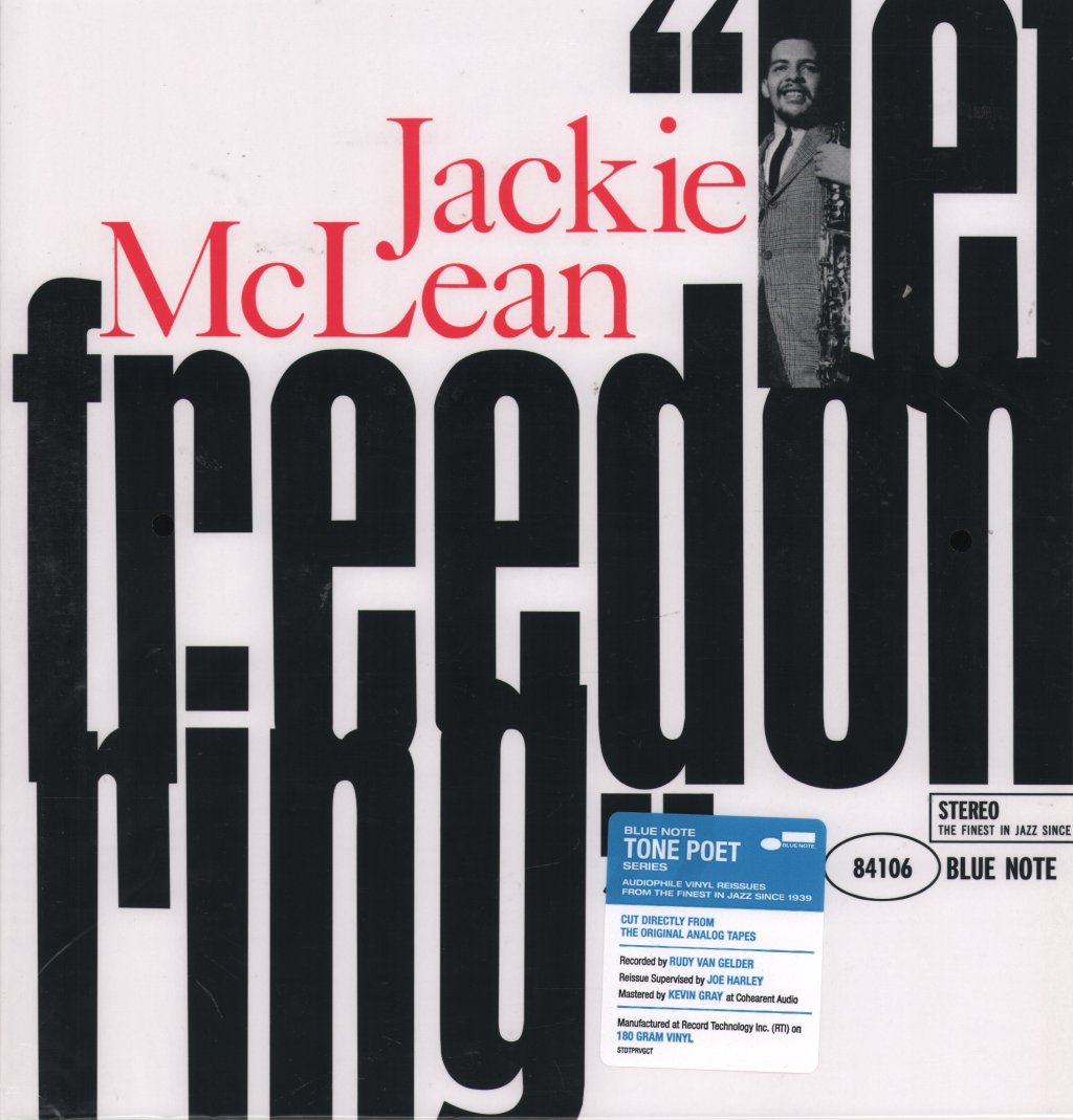 Jackie McLean - Let Freedom Ring - Lp