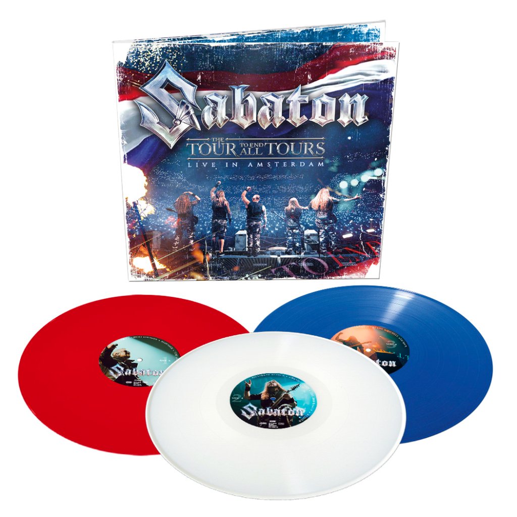 Sabaton - Tour To End All Tours - Live in Amsterdam - Triple Lp