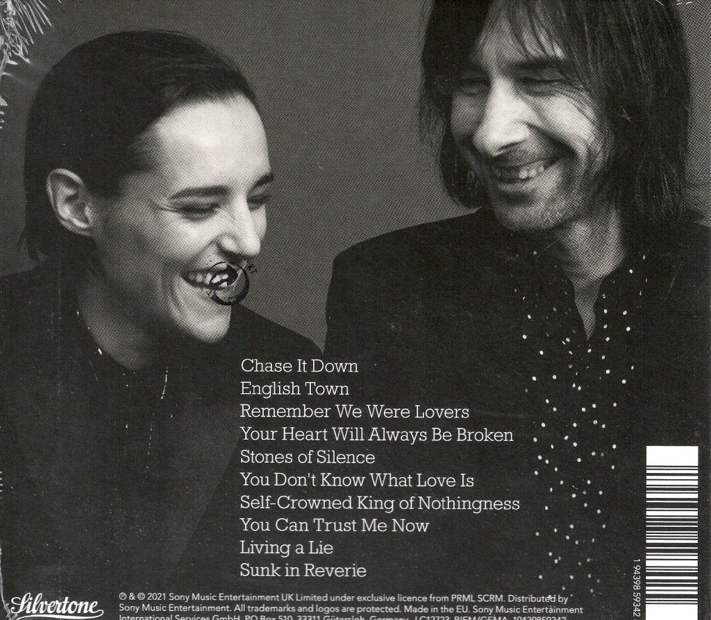 Bobby Gillespie & Jehnny Beth - Utopian Ashes - Cd