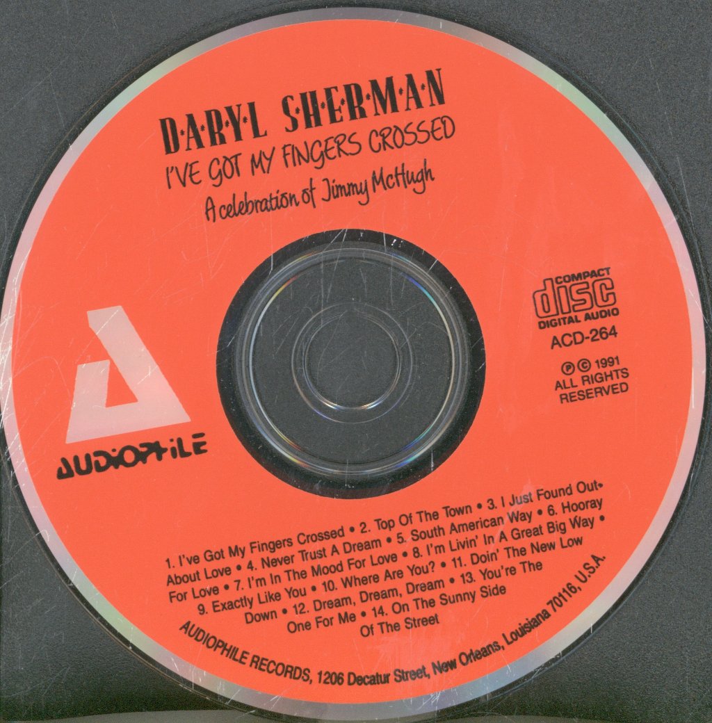 Daryl Sherman - I've Got My Fingers Crossed - Cd