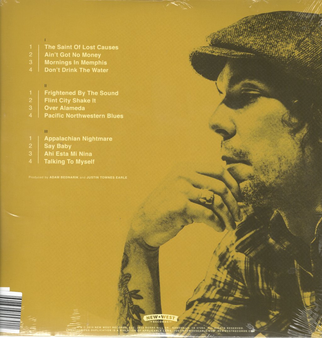 Justin Townes Earle - Saint Of Lost Causes - Double Lp