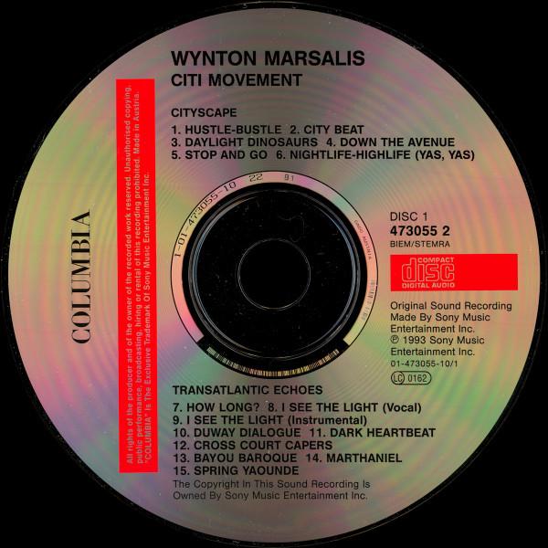 Wynton Marsalis Septet - Citi Movement (Griot New York) - Double Cd