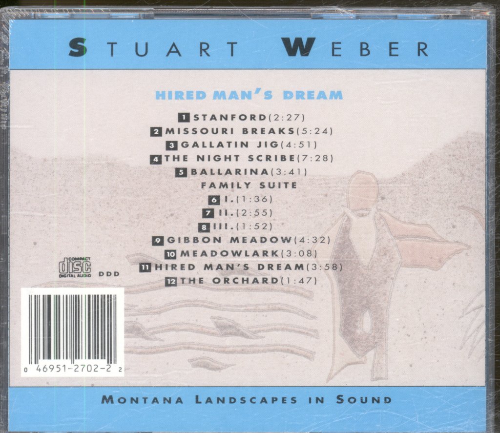 Stuart Weber - Hired Man's Dream - Cd