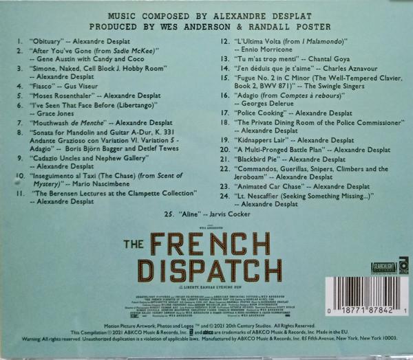 Alexandre Desplat - French Dispatch Original Soundtrack - Cd