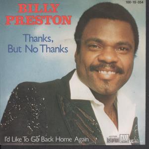 Billy Preston - Thanks But No Thanks - 7 Inch