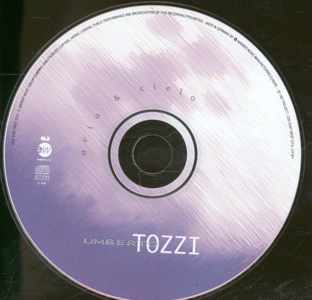 Umberto Tozzi - Aria & Cielo - Cd