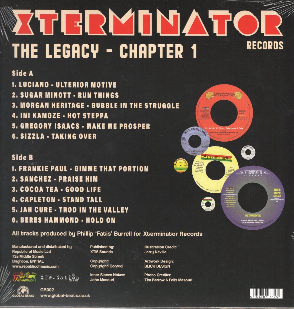 Various Artists - Xterminator Records: The Legacy - Chapter 1 - Lp