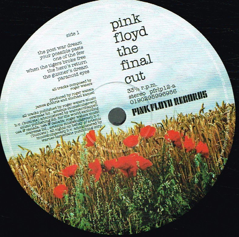 Pink Floyd - Final Cut - Lp