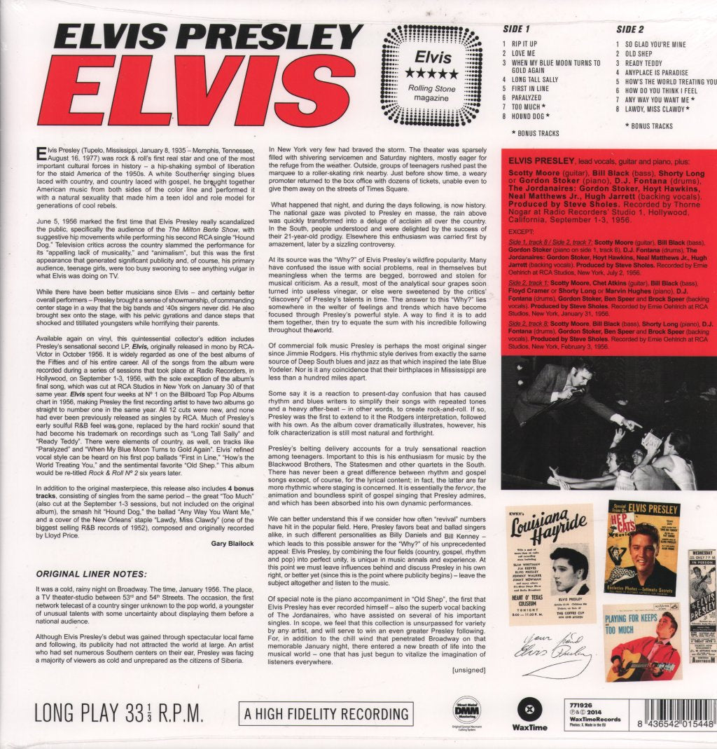 Elvis Presley - Elvis - Lp