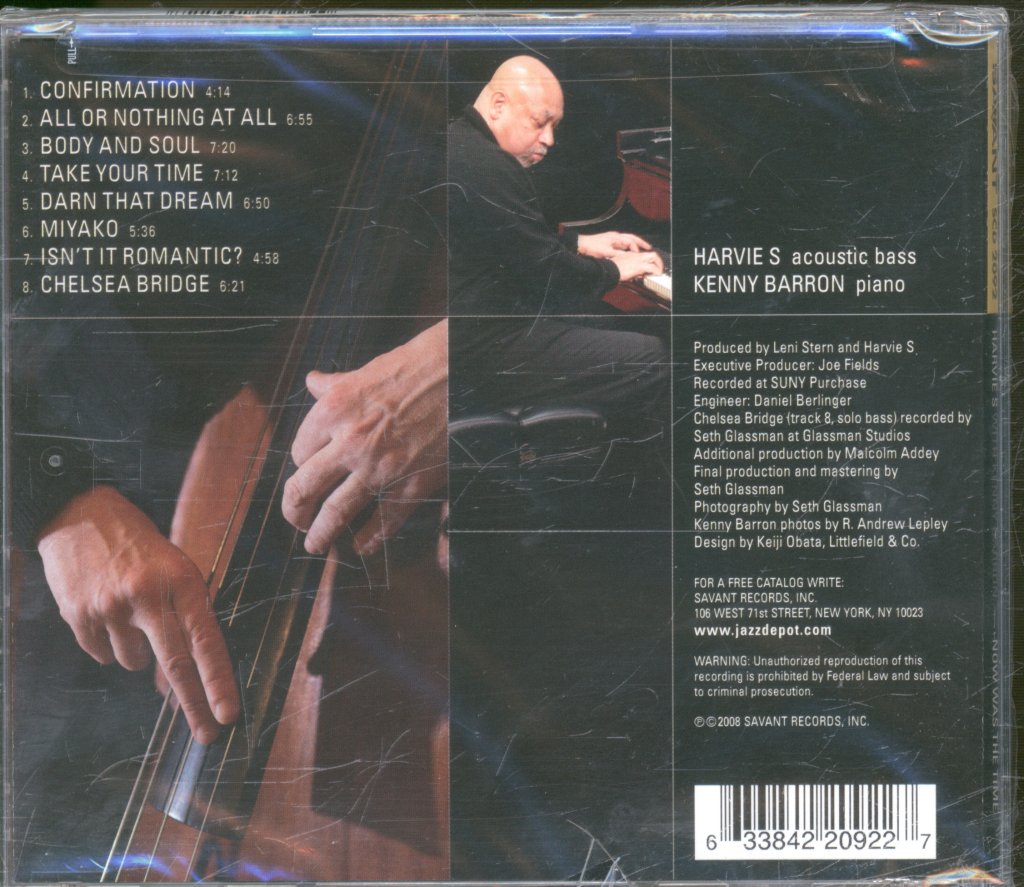 Harvie S With Kenny Barron - Now Was The Time - Cd