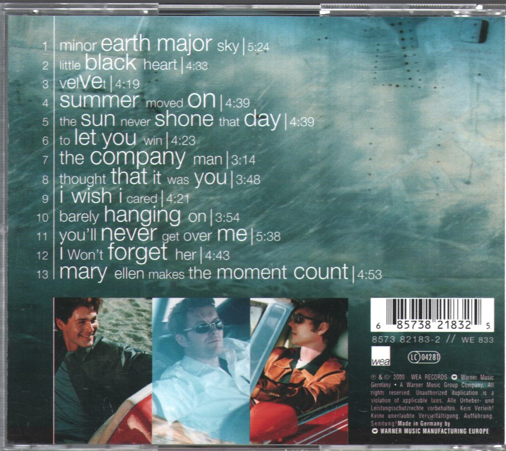 A-Ha - Minor Earth | Major Sky - Cd