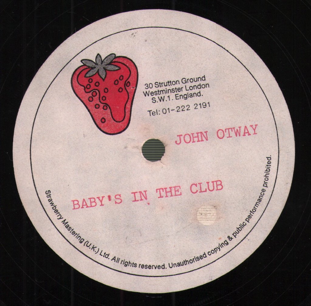 John Otway - Baby's In The Club - 7 Inch