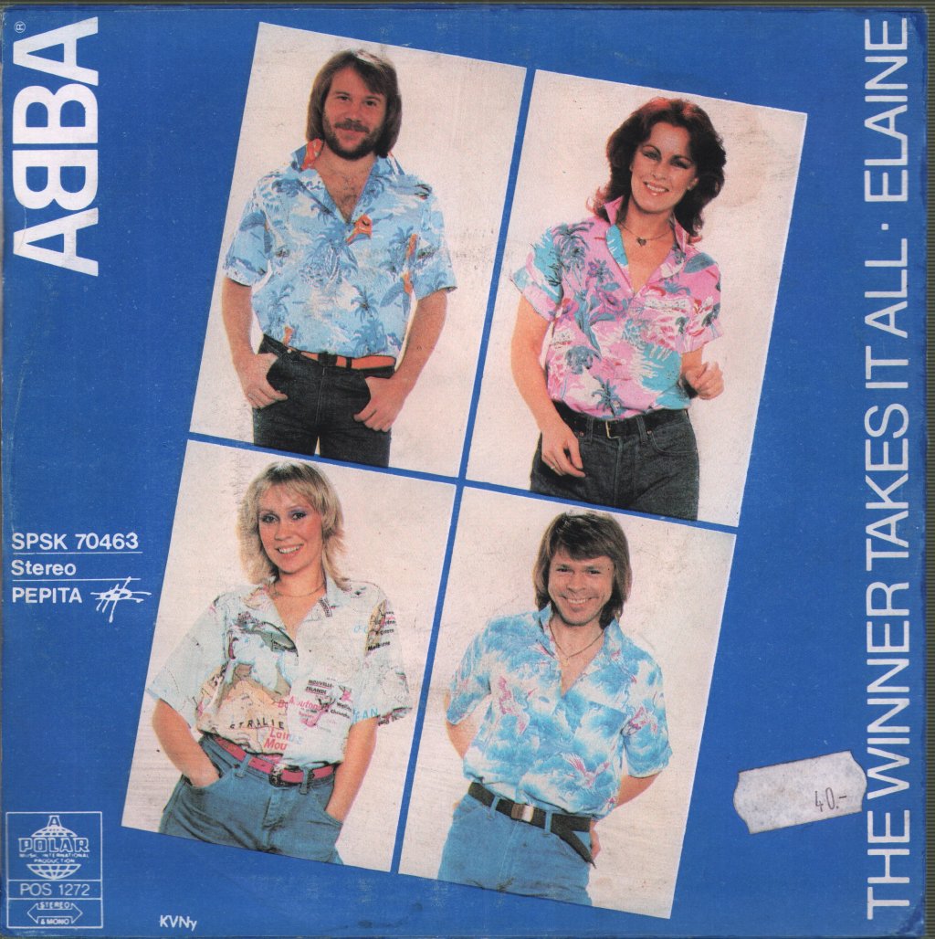 ABBA - Winner Takes It All / Elaine - 7 Inch